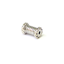 Bali Beads | Sterling Silver Silver Beads - Barrel and Pipe Beads, Silver Beads B1032