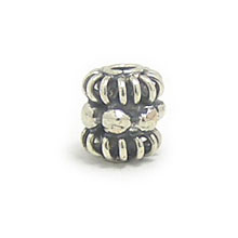 Bali Beads | Sterling Silver Silver Beads - Other Shapes, Silver Beads B3009