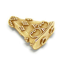 Bali Beads | Sterling Silver Vermeil-24k Gold Plated - Vermeil Other Shapes, 24K Gold Vermeil on Sterling Silver B3010V