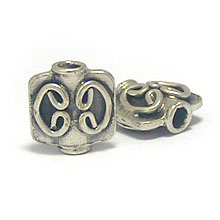 Bali Beads | Sterling Silver Silver Beads - Other Shapes, Sterling Silver Beads - B3030
