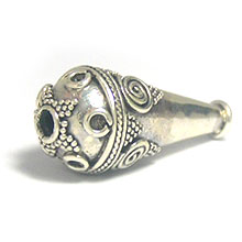 Bali Beads | Sterling Silver Silver Beads - Other Shapes, Sterling Silver Beads - B3032