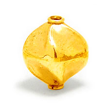 Bali Vermeil-24k Gold Plated - Vermeil Plain Beads