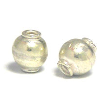 Bali Beads | Sterling Silver Silver Beads - Plain Beads, Sterling Silver Beads - B4043