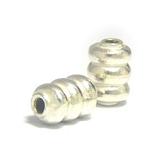 Bali Beads | Sterling Silver Silver Beads - Plain Beads, Sterling Silver Beads - B4046