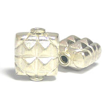 Bali Beads | Sterling Silver Silver Beads - Plain Beads, Sterling Silver Beads - B4047