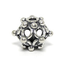 Bali Beads | Sterling Silver Silver Beads - Round Beads, Silver Beads B5016