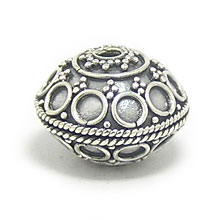 Bali Beads | Sterling Silver Silver Beads - Round Beads, Silver Beads B5034