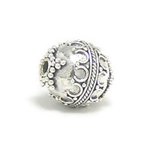 Bali Beads | Sterling Silver Silver Beads - Round Beads, Bali Silver Beads B5042