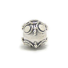Bali Beads | Sterling Silver Silver Beads - Round Beads, Silver Beads B5056
