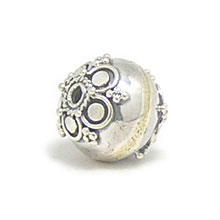 Bali Beads | Sterling Silver Silver Beads - Round Beads, Silver Beads B5067