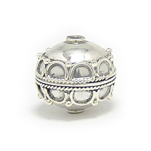 Bali Beads | Sterling Silver Silver Beads - Round Beads, Silver Beads B5090