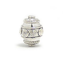 Bali Beads | Sterling Silver Silver Beads - Round Beads, Silver Beads B5100