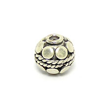 Bali Beads | Sterling Silver Silver Beads - Round Beads, Silver Beads B5109