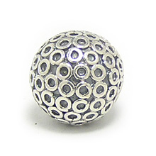 Bali Beads | Sterling Silver Silver Beads - Round Beads, Silver Beads B5110