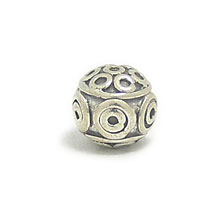 Bali Beads | Sterling Silver Silver Beads - Round Beads, Silver Beads B5111