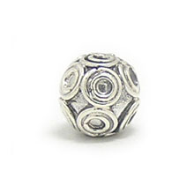 Bali Beads | Sterling Silver Silver Beads - Round Beads, Silver Beads B5112