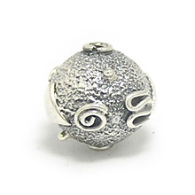 Bali Beads | Sterling Silver Silver Beads - Round Beads, Silver Beads B5122
