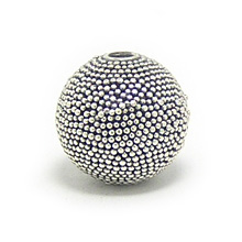 Bali Beads | Sterling Silver Silver Beads - Round Beads, Silver Beads B5125