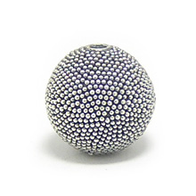 Bali Beads | Sterling Silver Silver Beads - Round Beads, Silver Beads B5126