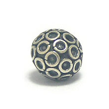 Bali Beads | Sterling Silver Silver Beads - Round Beads, Sterling Silver Beads - B5138