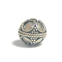 Bali Beads | Sterling Silver Silver Beads - Round Beads, Sterling Silver Beads - B5147