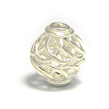 Bali Beads | Sterling Silver Silver Beads - Round Beads, Sterling Silver Beads - B5153