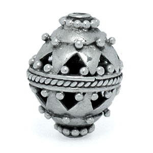 Bali Beads | Sterling Silver Silver Beads - Round Beads, Bali Beads - B5170