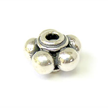 Bali Beads | Sterling Silver Silver Beads - Small Beads, Silver Beads B6036