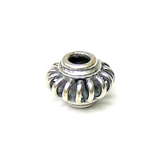 Bali Beads | Sterling Silver Silver Beads - Small Beads, Silver Beads B6044