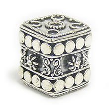 Bali Silver Beads - Square Beads