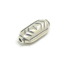 Bali Beads | Sterling Silver Silver Beads - Stamp Beads, Silver Beads B8009