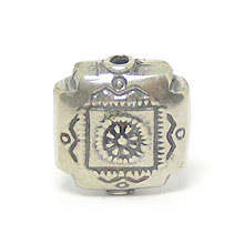 Bali Beads | Sterling Silver Silver Beads - Stamp Beads, Silver Beads B8019
