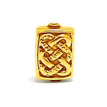 Bali Silver Beads - Stamp Beads