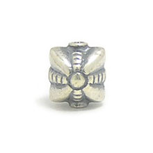 Bali Beads | Sterling Silver Silver Beads - Stamp Beads, Silver Beads B8024
