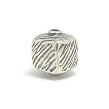 Bali Beads | Sterling Silver Silver Beads - Stamp Beads, Silver Beads B8029