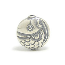 Bali Beads | Sterling Silver Silver Beads - Stamp Beads, Silver Beads B8042