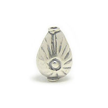 Bali Beads | Sterling Silver Silver Beads - Stamp Beads, Silver Beads B8057
