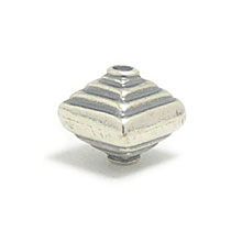 Bali Beads | Sterling Silver Silver Beads - Stamp Beads, Silver Beads B8062