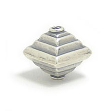 Bali Beads | Sterling Silver Silver Beads - Stamp Beads, Silver Beads B8063