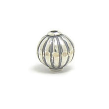 Bali Beads | Sterling Silver Silver Beads - Stamp Beads, Silver Beads B8074
