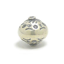 Bali Beads | Sterling Silver Silver Beads - Stamp Beads, Silver Beads B8087