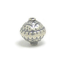 Bali Beads | Sterling Silver Silver Beads - Stamp Beads, Silver Beads B8089
