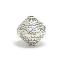 Bali Beads | Sterling Silver Silver Beads - Stamp Beads, Silver Beads B8097
