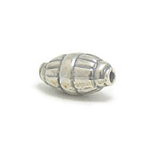 Bali Beads | Sterling Silver Silver Beads - Stamp Beads, Silver Beads B8098