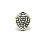 Bali Beads | Sterling Silver Silver Beads - Stamp Beads, Silver Beads B8117