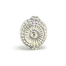 Bali Beads | Sterling Silver Silver Beads - Stamp Beads, Silver Beads B8120