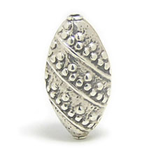 Bali Beads | Sterling Silver Silver Beads - Stamp Beads, Silver Beads B8122