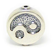 Bali Beads | Sterling Silver Silver Beads - Stamp Beads, Silver Beads B8125