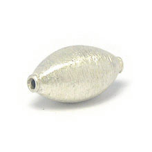 Bali Beads | Sterling Silver Silver Beads - Brushed Beads, Sterling Silver Brushed Beads - BB002