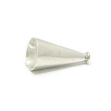 Bali Beads Silver Caps - Cone Caps, Silver Beads C1007